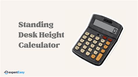 辦公桌高度|Desk Height Calculator 工作桌和站立式辦公桌建議高。